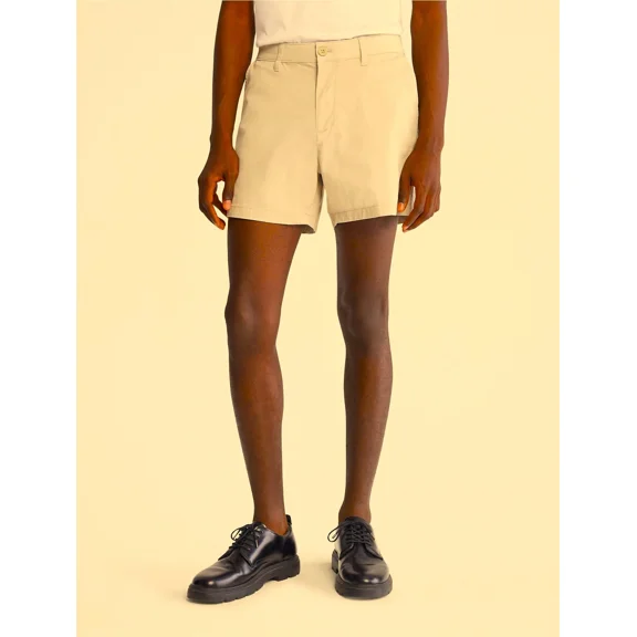$59.50 Calvin klein Men's 5-Inch Chino Shorts Light Biege Size L