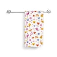 thumbnail image 3 of KLL Cartoon Birds & Flowers Ultra Absorbent & Soft Hand Towels for Bath, Hand, Face, Gym and Spa-27.5x16in, 3 of 7