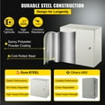 thumbnail image 4 of KFFKFF NEMA Steel Housing, 16 x 16 x 8'' NEMA 4X Steel Electric Casing, IP66 Resistant to Water & Dust, Exterior/Interior Electric Connection Box, with Fixing Panel, 4 of 9