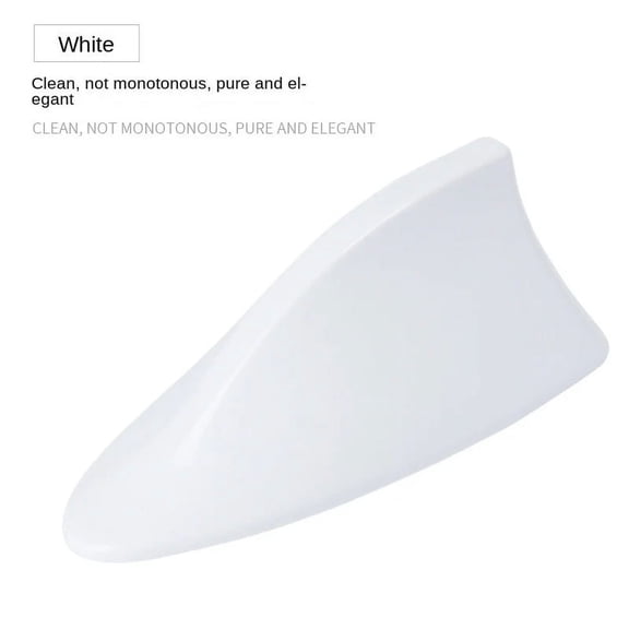 Phyun Car Decoration Shark Fin Antenna with Special Antenna for Signal Radio Roof Tail Antenna Modification Free Punch