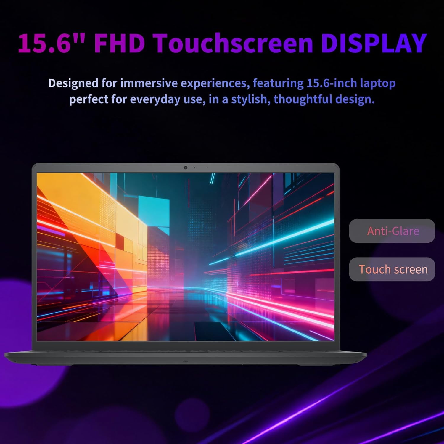 Dell 15 Inspiron 3535 Full HD Touch Laptop,AMD Ryzen 7 7730U (Beat I7-1250U),16GB RAM,256GB SSD,Windows 11 Home,Lifetime MS Office/Xtredura Flash Drive