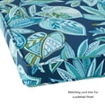 thumbnail image 4 of Greendale Home Fashions Outdoor 18'' x 18'' Square Seat Pad, Set of 4, Botanical Crestwood, 4 of 6