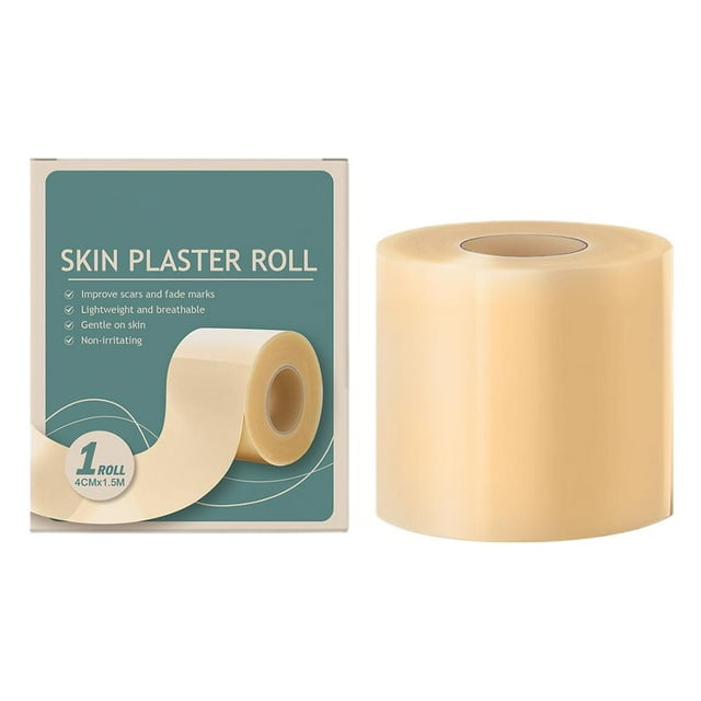 Breathable Skin Care Body Patch Roll, Gentle Adhesive Plaster for Sensitive Skin, Flexible & Comfortable Support, Medical Grade Tape, 3 Inch x 5 Yards