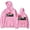 pink, variant on Sombr The Late Nights Young Romance Tour Hoodies Merch Women Men Long sleeve Fashion Casual Hooded Sweatshirts