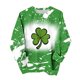 thumbnail image 3 of TaTaai Women Fashion St. Patrick's Day Printed Loose Round Neck Sweatshirt Ladies Long Sleeve Hoodless Casual Top Soft Comfortable for Daily Home Office Streetwear Spring Fall Winter Gift, 3 of 6