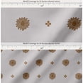 thumbnail image 2 of Soimoi Cotton Poplin Fabric Flower Artistic Print Sewing Fabric Yard 56 Inch Wide, 2 of 7