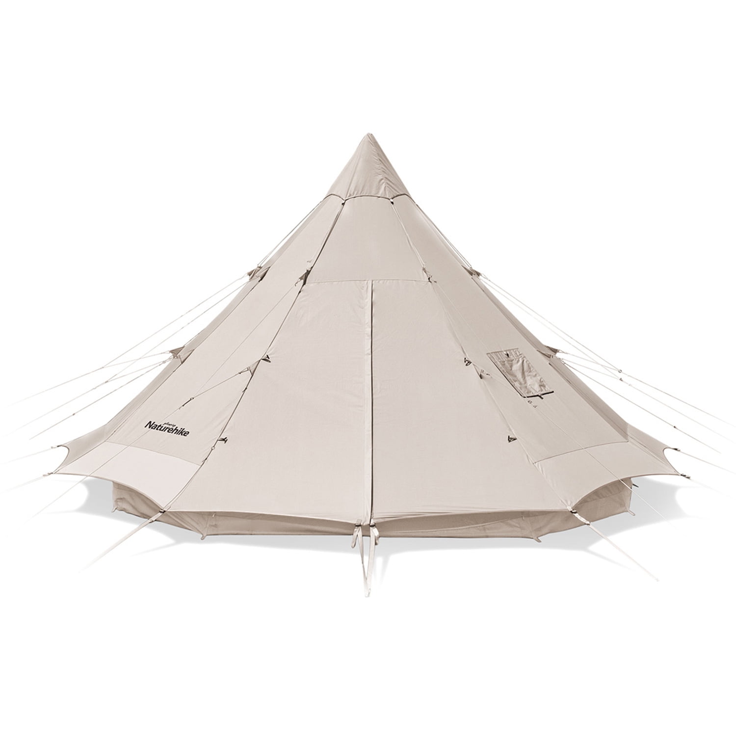 Naturehike Cotton Tent Pyramid Tent 112 Person Family Glamping