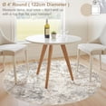 thumbnail image 2 of x Area Rug Living Room Rugs - Washable Neutral Modern Abstract Soft Thin Large Rug Indoor Floor No Slip Rug Carpet for Bedroom Under Dining Table Home Office Decor -, 2 of 7