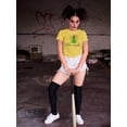 thumbnail image 2 of Aboocado Cute Avocado Ghost T-Shirt Women -Image by Shutterstock, Female 4X-Large, 2 of 4