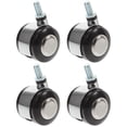 thumbnail image 5 of 4pcs Walker Wyleels Reemplazo de ruedas giratorias de aleación de zinc Ruedas de servicio pesado, 5 of 5
