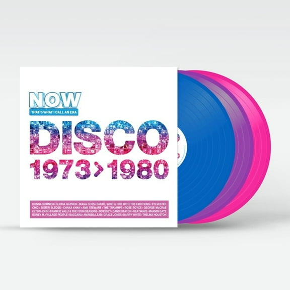 Now That's What I Call An Era-Disco: 1973-1980 - Now That's What I Call An Era - Disco: 1973-1980 / Various - Blue, Violet & Pink Colored Vinyl - Music & Performance