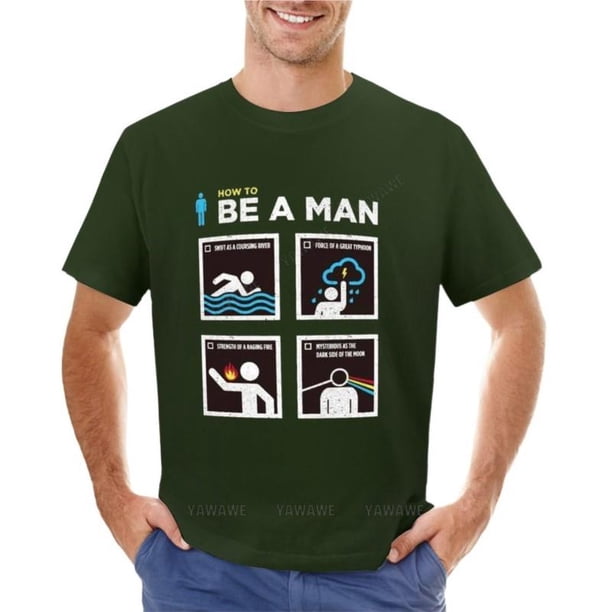 Camiseta de verano para hombre, marca top be a man, camisetas de verano, camisetas de manga corta para hombre