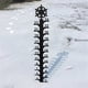 thumbnail image 1 of Fiudx Artículos en oferta con ofertas flash Medidor de nieve de 24 pulgadas hecho a mano de metal para jardín al aire libre, medidor de nieve para decoración de jardín, 1 of 5