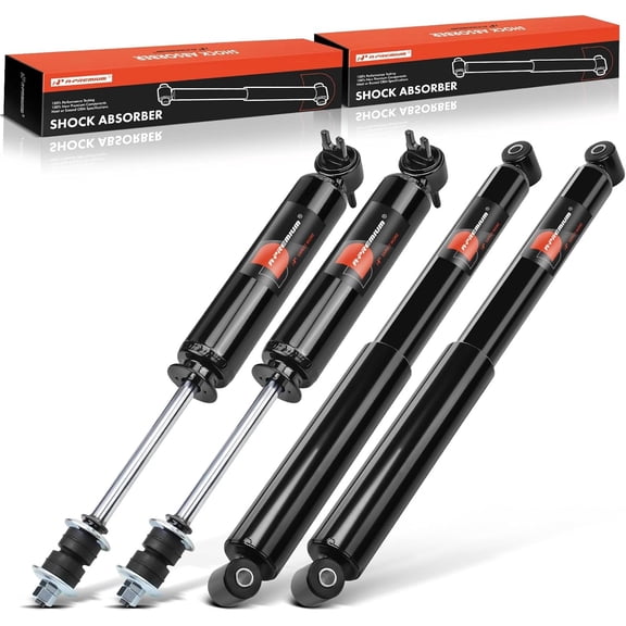 A-Premium Set of 4 Front and Rear Strut Shock Absorber Compatible with Chevrolet Astro 1985-2005 & GMC Safari 1985-2005