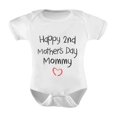 thumbnail image 1 of Tstars Boys Unisex Best Gift for Mother's Day Shirts Happy 2nd Mothers Day Baby Toddler Cool Cute Gift for Mom Shirts for Baby Boy Mothers Day Gift Infant Baby One Piece Cute Baby Bodysuit, 1 of 6