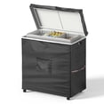 thumbnail image 1 of Fentiff Deep Freezer Cover, Waterproof Dustproof Chest Freezer Cover, Freezer Covers for Outside 7.0 Cubic Feet Chest Freezer All Season Protection,, 1 of 9