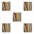 thumbnail image 3 of Cortina de baño Advancent impermeable de poliéster abstracta 150x180cm, 3 of 6