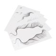 thumbnail image 3 of Paquete de 5 pegatinas de líneas de cabello falsas para una transformación instantánea del maquillaje Tatuajes temporales de cabello rizado, 3 of 8