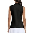 thumbnail image 4 of MoFiz Women's Golf Polo Sleeveless Shirt Quick Drying Casual Workout Tops Shirts, 4 of 7
