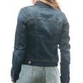 thumbnail image 5 of Notus Fashion Women's Fitted Button-Down Denim Jacket: Casual, Soft, and Stylish Long Sleeve Jean Jacket Light Blue L, 5 of 5