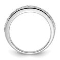 thumbnail image 2 of 14k White Gold 3mm Filigree Wedding Band Ring Fancy, 2 of 12