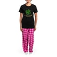 thumbnail image 4 of CafePress - Irish O'connor Women's Dark Pajamas - Women's Short Sleeve Print T-Shirt and Pants Dark Cotton Pajama Set, 4 of 7