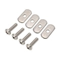 thumbnail image 2 of 4 Stainless Steel Kayak Rail/Track Screws & Track Nuts Hardware Gear Mounting Replacement Kit for Kayaks Canoes Boats Rails, 2 of 7
