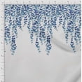 thumbnail image 2 of oneOone Silk Tabby Fabric Leaves Panel Printed Craft Fabric BTY 42 Inch Wide, 2 of 3