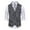 Grey, variant on Men's Herringbone Suit Vest Vintage Lapel Vest Clothes