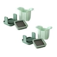 thumbnail image 1 of Oleegame 2PC Potato Fry Cutter Multi Functional Vegetable Cutter A Must Have Tool For Moms Who Love To Cook Perfect For Chopping Vegetables Quickly And Easily, 1 of 9