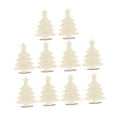 thumbnail image 3 of KLKCMS 10Pcs Christmas Tree Cutouts Gift Tags for Scrapbooking Bookmarks DIY Crafts 17.8cmx10.09cm, 3 of 9
