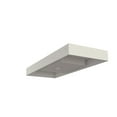 thumbnail image 2 of 47'' Wall Mounted Bathroom Sink Solid Surface Bathroom Vessel Sink, 2 of 6