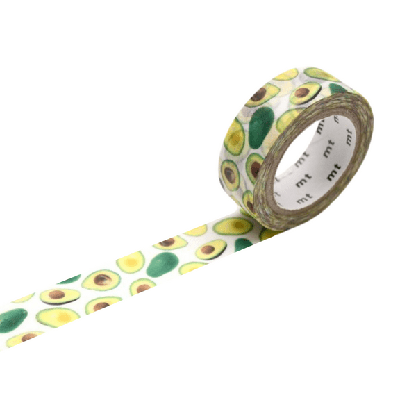 MT EX Series Washi Paper Masking Tape [Produced in Japan]: 3/5 in. x 23 ft. (Avocado)