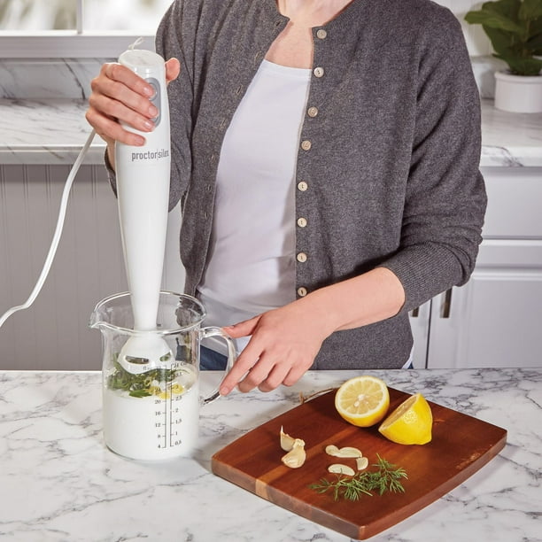 Proctor Silex 2-Speed Immersion Hand Blender, 150W, White (59739
