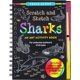 thumbnail image 1 of Libro PETER PAUPER PRESS Raspa y Dibuja Tiburones, 1 of 6