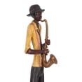 thumbnail image 4 of Benzara Polystone Jazz Band une Véritable Statue de Table, Lot de 4, 4"W/24"H, 4 of 5