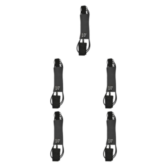 relayinert 1/2/3/5 Leg Rope Paddleboard 7mm Thick Foot Rope Tether Shortboard Surfboard Leash 10ft 5PCS