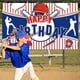 thumbnail image 3 of Decoraciones de fiesta de béisbol Béisbol Feliz cumpleaños Telón de fondo Banner Béisbol Suministros de fiesta de cumpleaños para niños Niños para fiesta de cumpleaños de béisbol grande De, 3 of 5