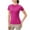 #358 Hot Pink, variant on Felirenzacia Women's Athletic Moist Wicking Quick Dry Shirt Summer Active Slim Fitted Top Wear T-Shirt Black,L