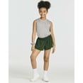 thumbnail image 6 of Real Essentials 4 Pack: Girls 2-in-1 Flowy Shorts with Spandex Liner Youth Butterfly Skirts - Athletic Dance (Ages 4-18), 6 of 6