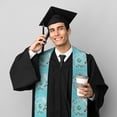 thumbnail image 5 of Haiem Travelling on Airplane Pattern Graduation Stole 2024 | Premium Satin Sash for Graduation Ceremony, 5 of 7