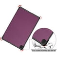 thumbnail image 3 of Epicgadget Case for Samsung Galaxy Tab S6 Lite 10.4" 2022/2020 Model (SM-P610 / SM-P613 / SM-P615 / SM-T619) Slim Lightweight Smart Case with Auto Sleep/Wake Trifold Stand Cover Case (Purple), 3 of 6
