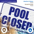 thumbnail image 5 of Pool Closed Sign,, 5 of 8