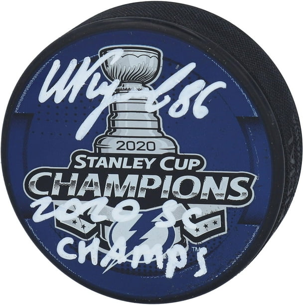 Nikita Kucherov Tampa Bay Lightning Stanley Cup Champions Autographed Stanley Cup Champions Logo Hockey Puck With Sc Champs Inscription Fanatics Authentic Certified Walmart Com Walmart Com