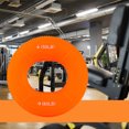 thumbnail image 4 of Silicona Finger Power Ring Pinza de muñeca redonda para gimnasio Fitness Training (naranja), 4 of 6