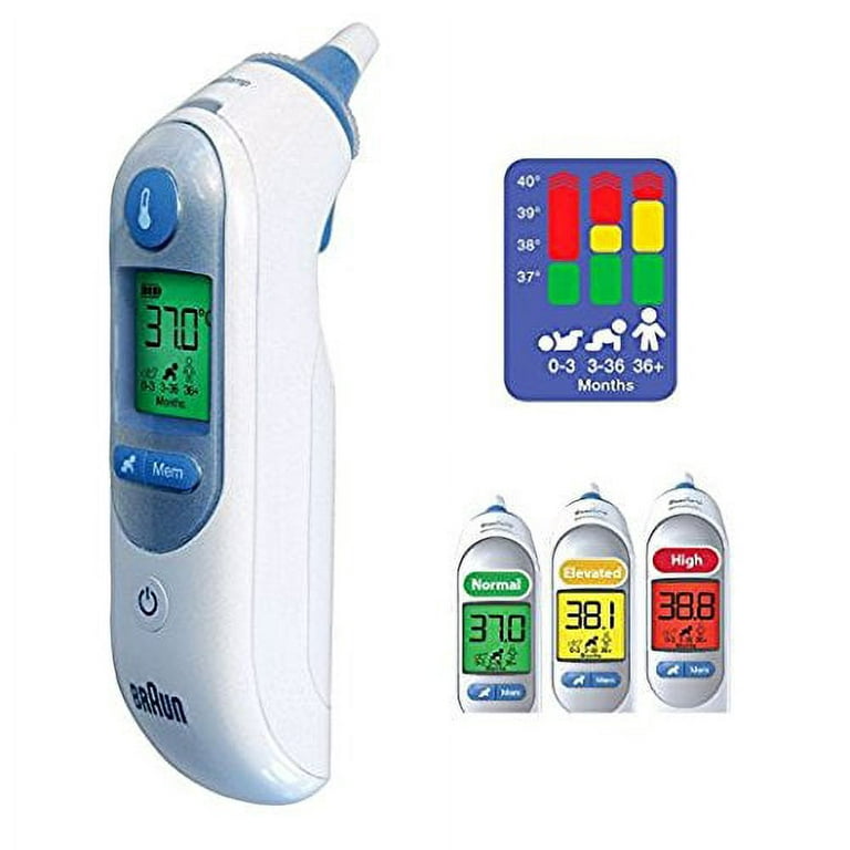 Shop ThermoScan 7 Ear Thermometer With Age Precision IRT 6520 by Braun