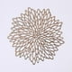 thumbnail image 1 of Posavasos con aislamiento hueco, tapetes para mesa y cuencos para decoración del hogar, Mantel Individual resistente al calor para mesa de comedor, 1 of 5