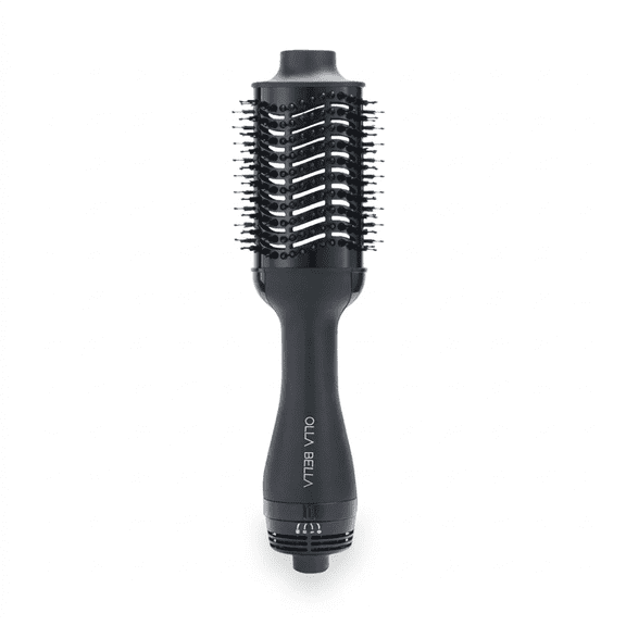 Olla Bella® 72mm Volumizing Blowout Brush, Hair Dryer & Styling Brush with Fast 360° Airflow, Ceramic Coating, Cool Air, Black, 1 Count