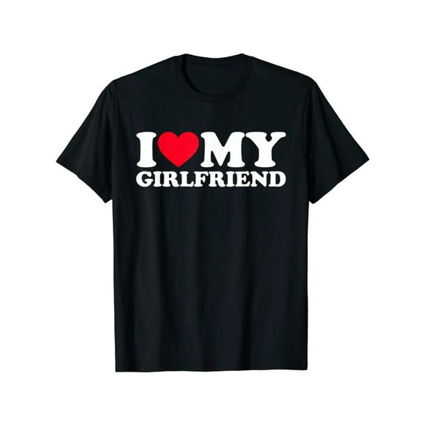 Camiseta "Amo a mi novia" Camiseta "Amo a mi novio" Camiseta "Novia con corazón"