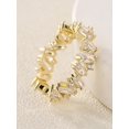 thumbnail image 2 of Cubic Zirconia Decor Ring For Women For Party Banquet Wedding, 2 of 4